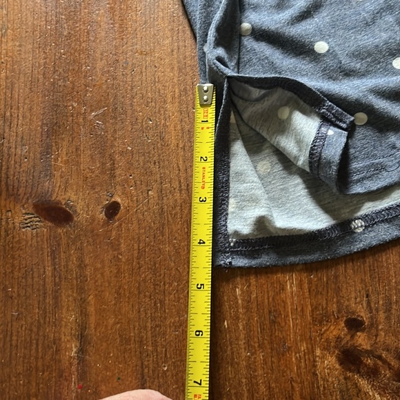 Simier Fariry blue with white Polka Dots Dress Sz L - Picture 14 of 15